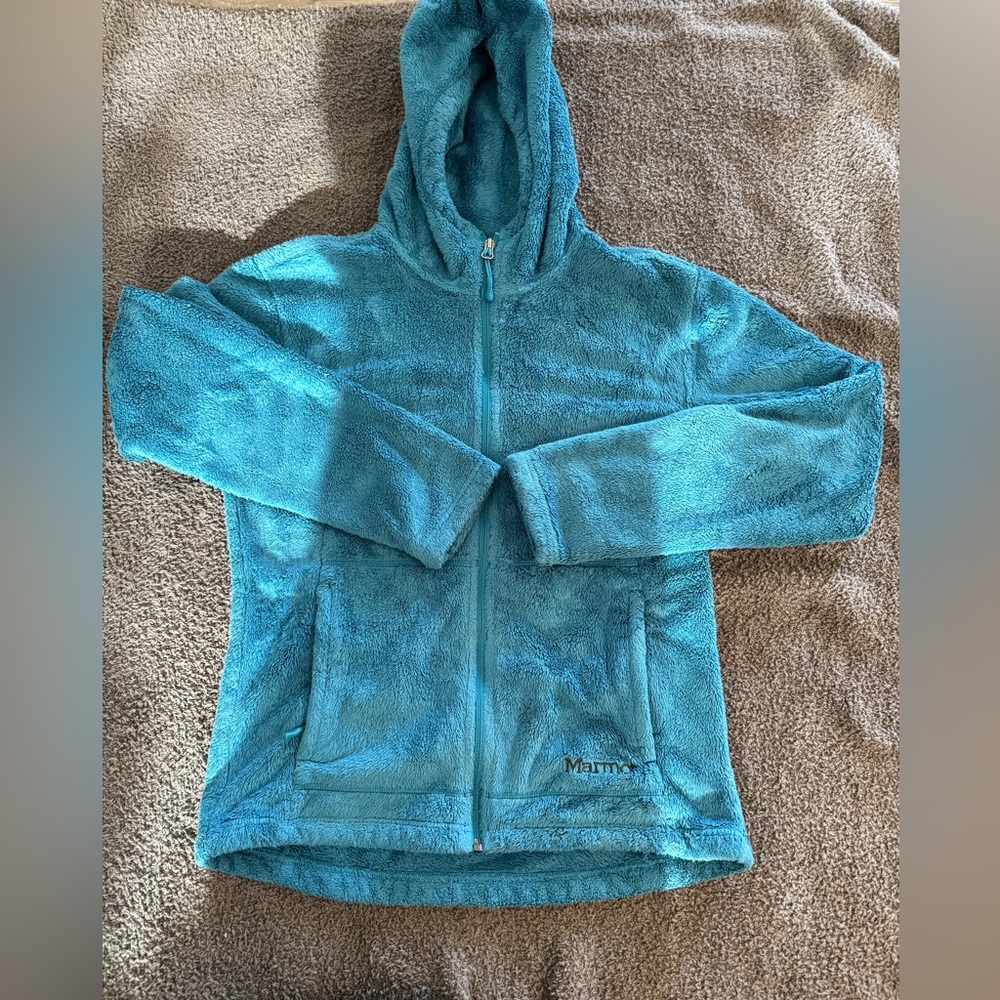 Marmot Fuzzy Hooded Jacket Size Medium